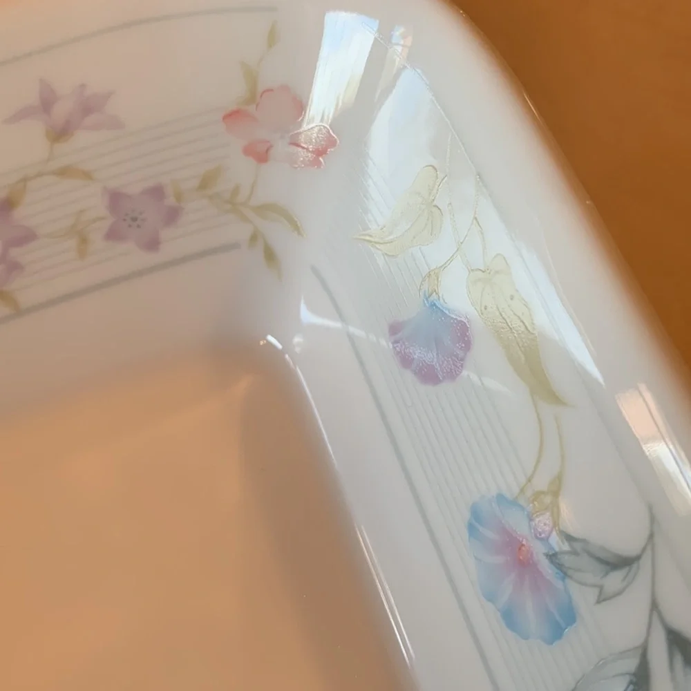 American Limoges Flowers Collection. It is the 10 1/2” Rectangular Baker